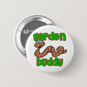 Badge Rond 5 Cm Ami de jardin (Devant & derrière)