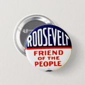 Badge Rond 5 Cm Ami des personnes - bouton (Devant & derrière)