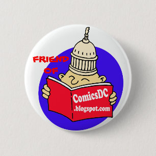 Badge Rond 5 Cm AMI d'insigne de ComicsDC
