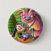 Badge Rond 5 Cm Ami imaginaire (Devant)