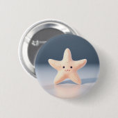 Badge Rond 5 Cm Amidon rose (Devant & derrière)