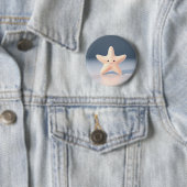Badge Rond 5 Cm Amidon rose (En situation)
