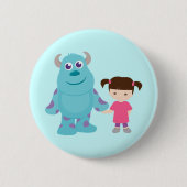Badge Rond 5 Cm Amis (Devant)