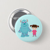 Badge Rond 5 Cm Amis (Devant & derrière)