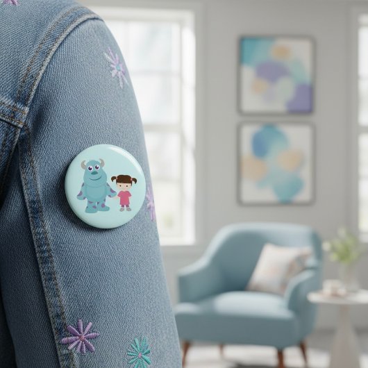 Badge Rond 5 Cm Amis