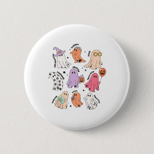 Badge Rond 5 Cm Amis fantômes Costume d'Halloween Aac Escadron de