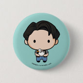 Badge Rond 5 Cm AMIS™ | Joey Chibi (Devant)