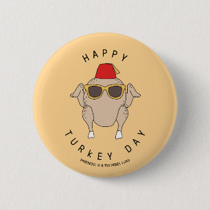 Badge Rond 5 Cm AMIS™ Joyeuse fête de la Turquie