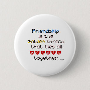 Badge Rond 5 Cm Amitié