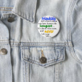 Badge Rond 5 Cm Amitié (En situation)