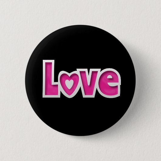 Badge Rond 5 Cm Amour (Devant)