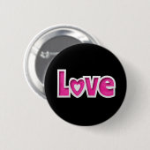 Badge Rond 5 Cm Amour (Devant & derrière)