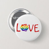 Badge Rond 5 Cm Amour (Devant & derrière)