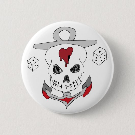 Badge Rond 5 Cm Amour (Devant)