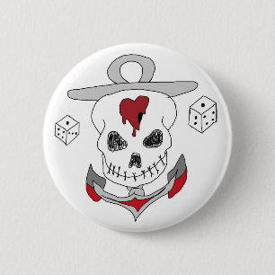 Badge Rond 5 Cm Amour