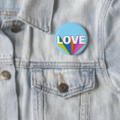 Badge Rond 5 Cm Amour (En situation)