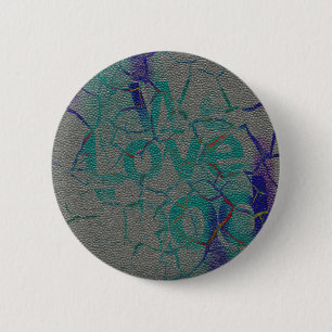 Badge Rond 5 Cm Amour