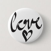 Badge Rond 5 Cm Amour (Devant)
