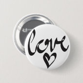 Badge Rond 5 Cm Amour (Devant & derrière)