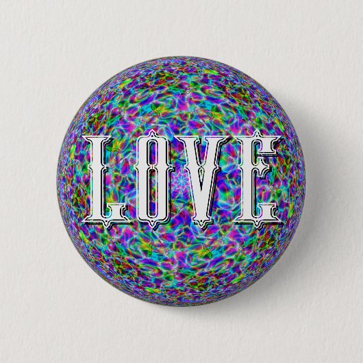 BADGE ROND 5 CM AMOUR (Devant)
