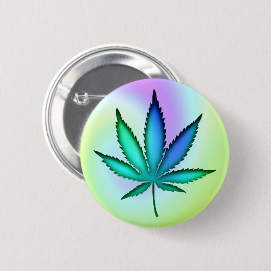 Badge Rond 5 Cm Amour arc-en-ciel (Devant & derrière)