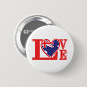 Badge Rond 5 Cm Amour-Australie (Devant & derrière)