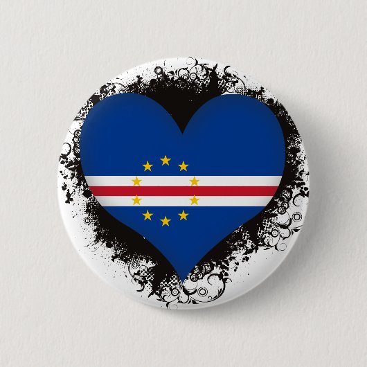 Badge Rond 5 Cm Amour Cap Vert du cru I (Devant)