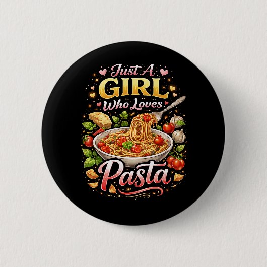 Badge Rond 5 Cm Amour dans chaque bouchée (Devant)