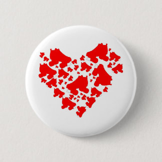 Badge Rond 5 Cm Amour de Derby