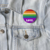 Badge Rond 5 Cm Amour de LGBT (En situation)
