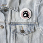 Badge Rond 5 Cm Amour de minous vous ! (En situation)
