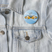 Badge Rond 5 Cm Amour des clowns (En situation)
