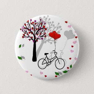 Badge Rond 5 Cm Amour design