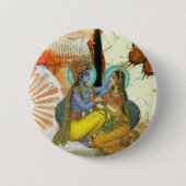 Badge Rond 5 Cm Amour éternel (Devant)