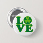 Badge Rond 5 Cm Amour Irlande (Devant & derrière)