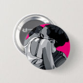 Badge Rond 5 Cm amour lesbien (Devant & derrière)