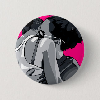 Badge Rond 5 Cm amour lesbien