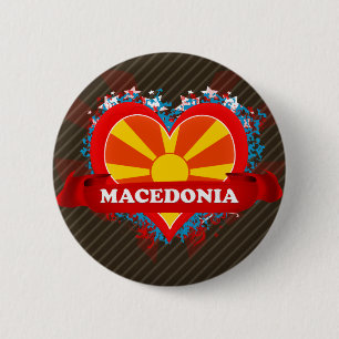 Badge Rond 5 Cm Amour Macédoine du cru I
