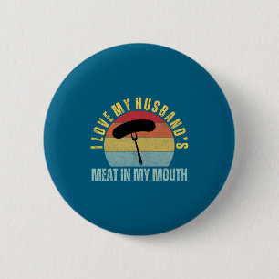 Badge Rond 5 Cm Amour Maris Chair Humour BBQ