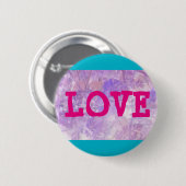 BADGE ROND 5 CM AMOUR PIN SWEET (Devant & derrière)
