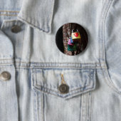 Badge Rond 5 Cm Amour verrouillé (En situation)