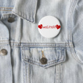 Badge Rond 5 Cm Amoureux (En situation)