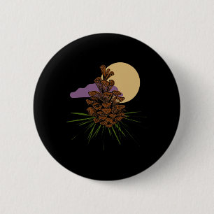 Badge Rond 5 Cm Amoureux de la nature Randonnée en plein air Campi