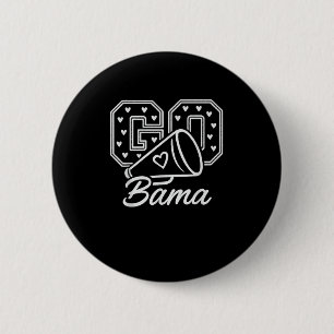 Badge Rond 5 Cm Amoureux de l'Alabama Vintage Hommes Femmes & Enfa