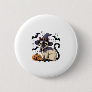 Badge Rond 5 Cm Amoureux des chats