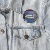 Badge Rond 5 Cm amoureux des livres (En situation)