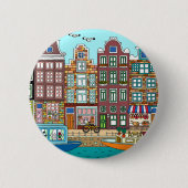 Badge Rond 5 Cm Amsterdam (Devant)