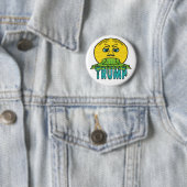 Badge Rond 5 Cm Amusant anti-Trump (En situation)