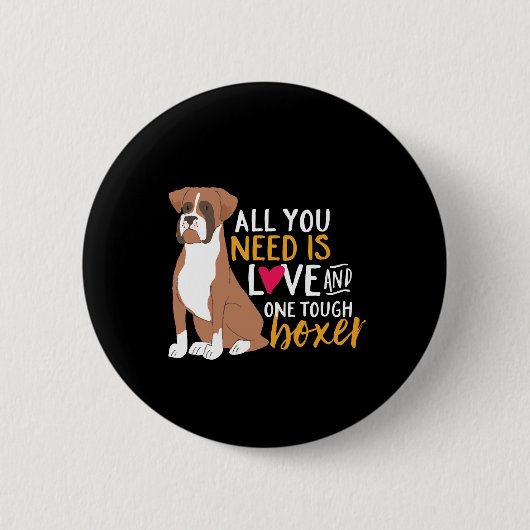 Badge Rond 5 Cm Amusant chiot tout ce dont vous avez besoin est un (Devant)
