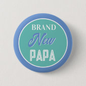 Badge Rond 5 Cm Amusant ! Nouvelle broche/bouton Papa (Devant)